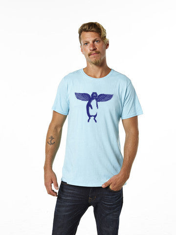 M's TOPO TEE SKY