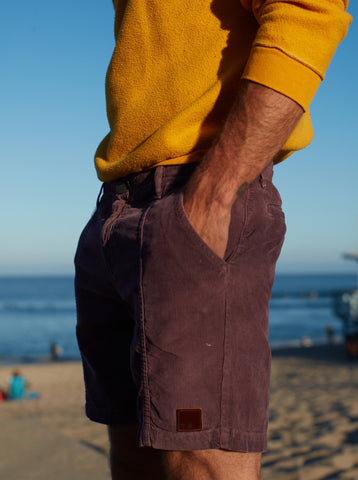M'S PACIFICO CORD SHORT IN SAIL BLUE