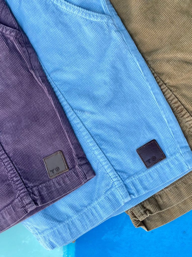 M'S PACIFICO CORD SHORT IN SKY
