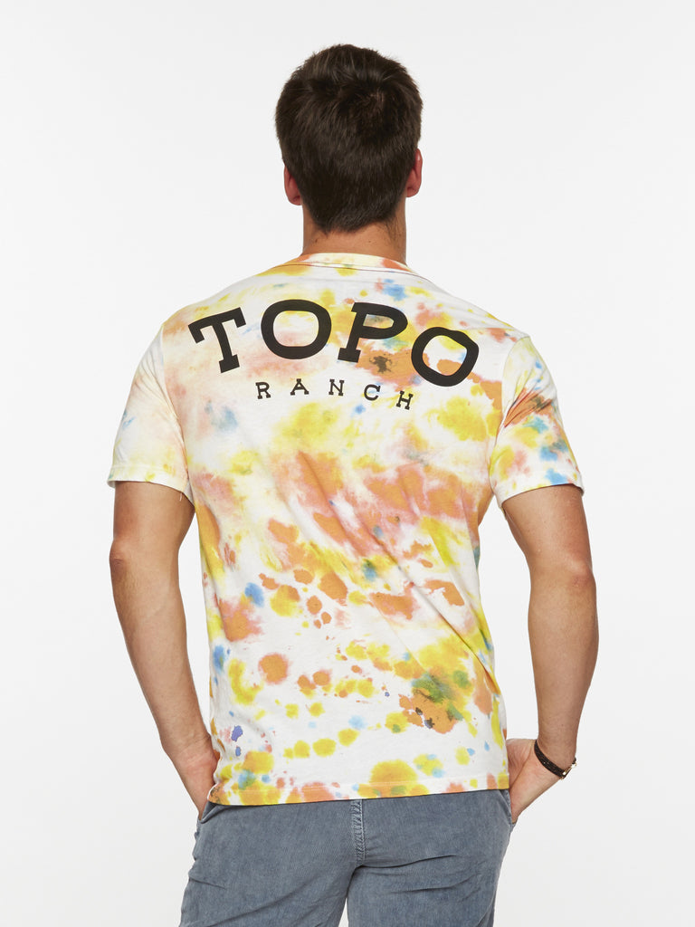 M's SUNSET TIE DYE TEE
