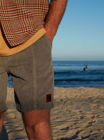 M'S PACIFICO CORD SHORT IN SAIL BLUE