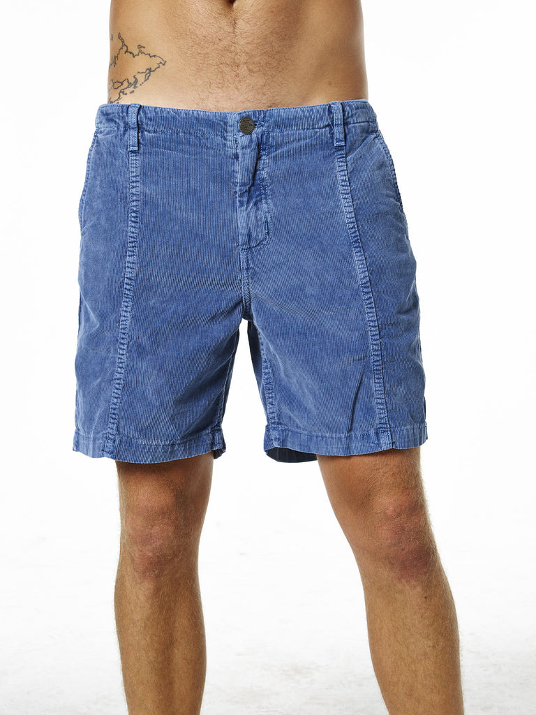 M'S PACIFICO CORD SHORT IN SAIL BLUE